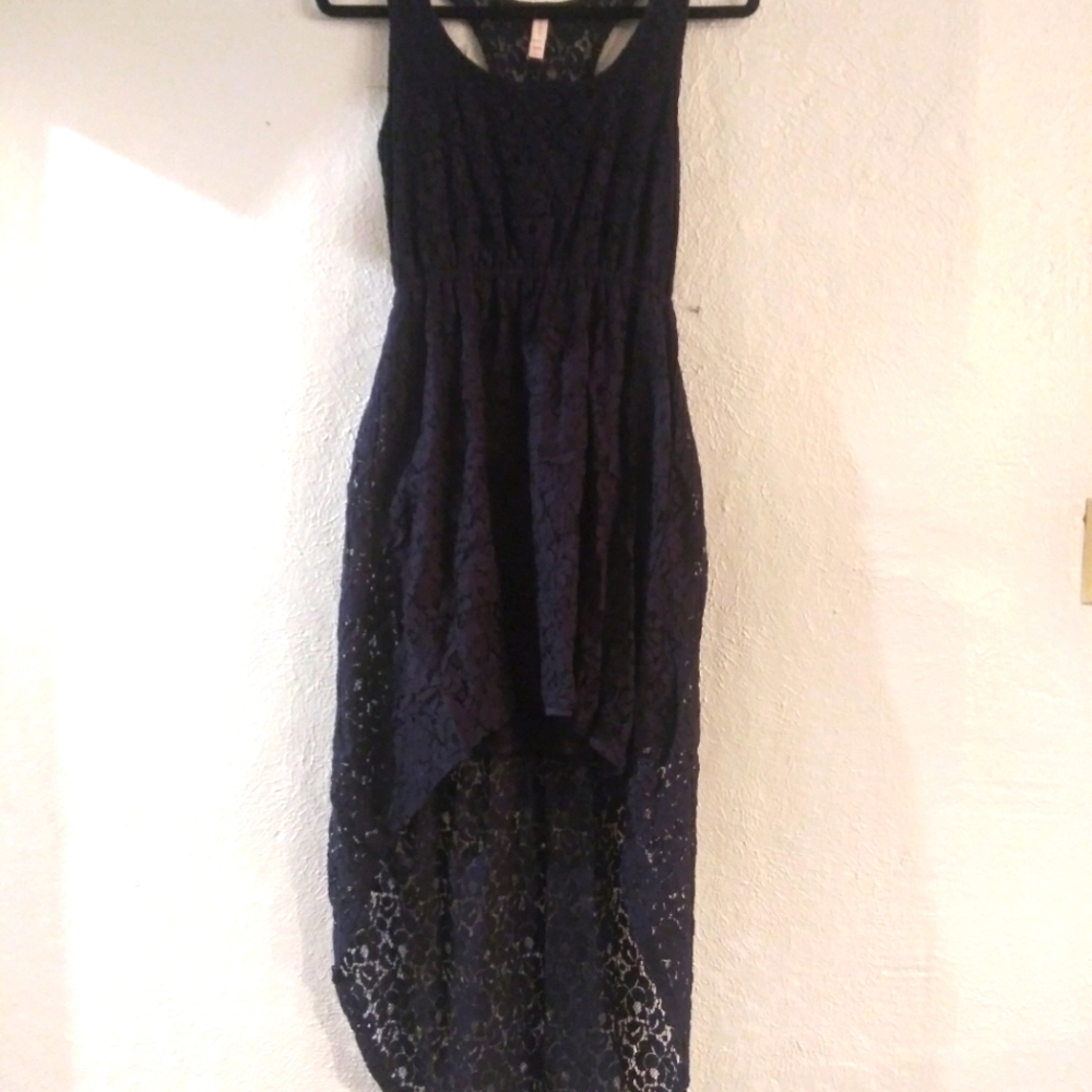 Xhilaration Hi Low Lace Dress